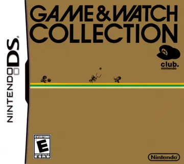 Game & Watch Collection (USA) (Club Nintendo) box cover front